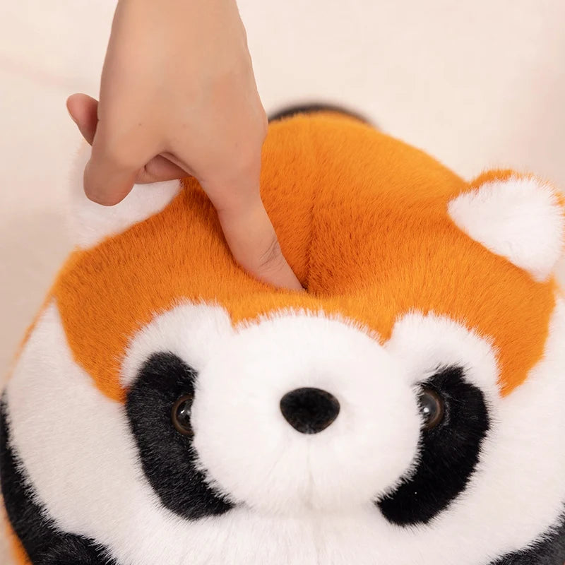 Pudgy Round Red Panda Snuggle Plushie