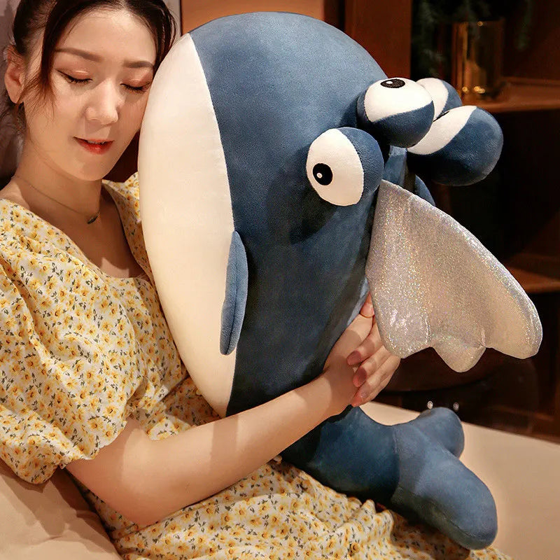 Weird & Wonderful Many-Eyed Kawaii Fish Plushie