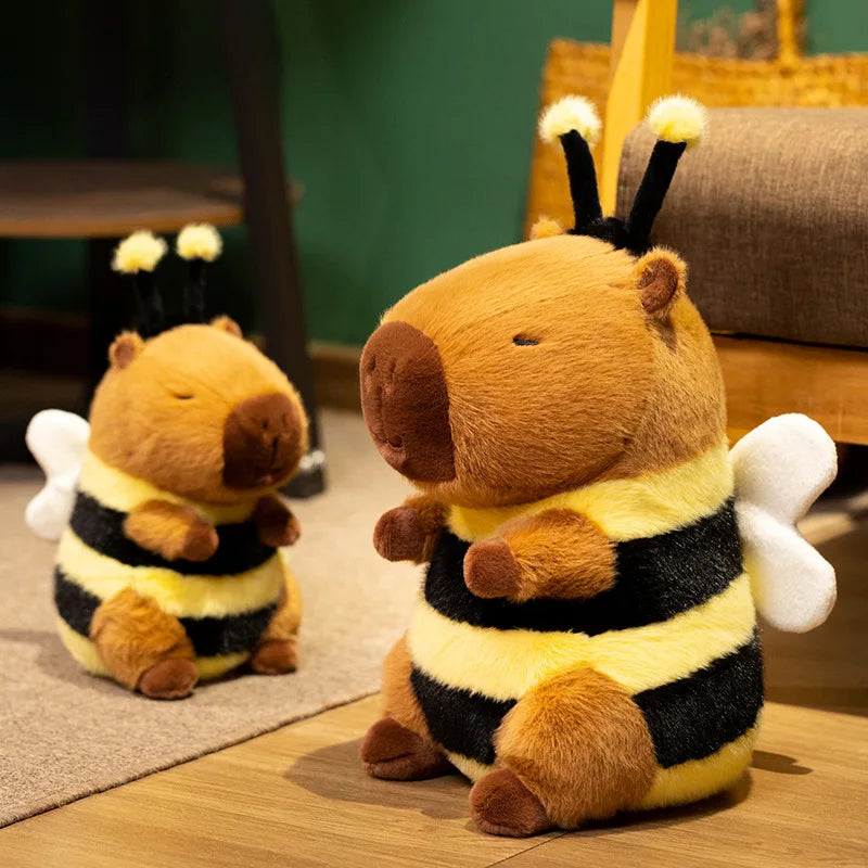 Capy the Kawaii Bee Cosplay Capybara Snuggle Plushie