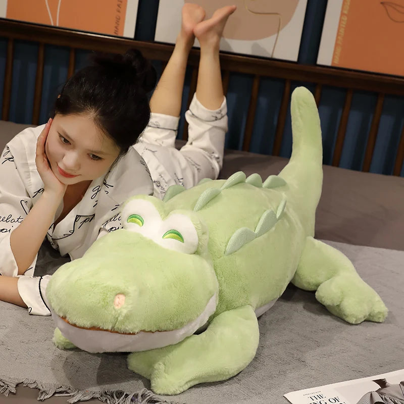 Chompy the Kawaii Giant Fluffy Alligator Sofa Plush