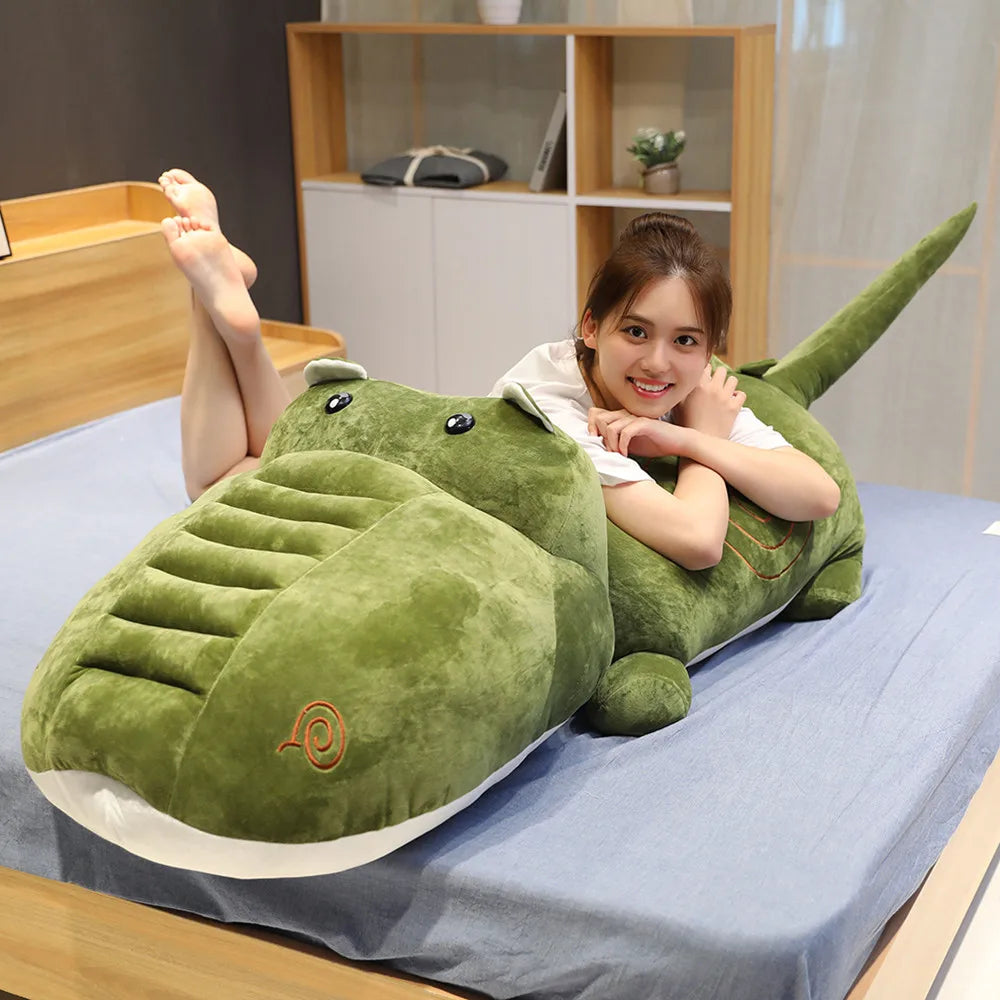 Chompy the Lifelike Crocodile Hippo Alligator Plushie
