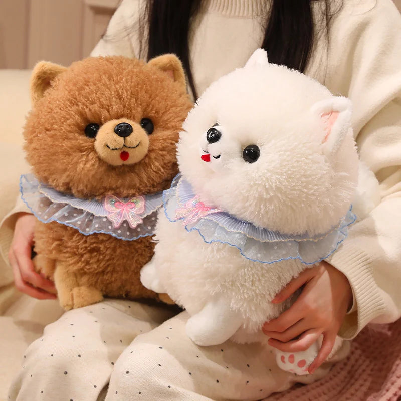 Pompom the Realistic Pomeranian Dog Plush