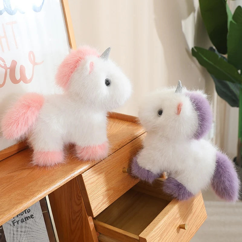 Sparkle the Fluffy Simulation Unicorn Horse Plushie