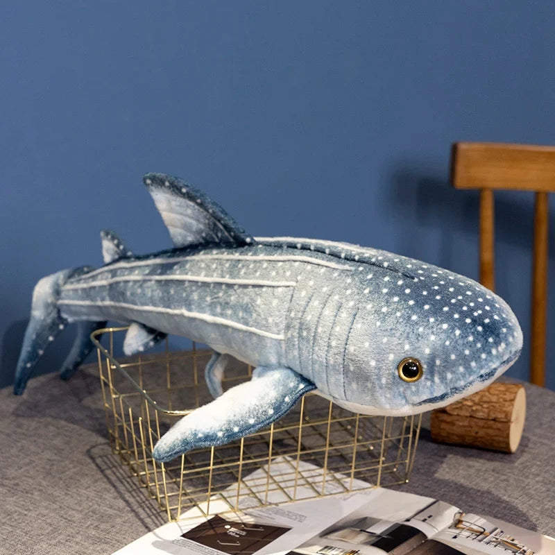 Bubbles the Lifelike Giant Blue Whale Plush
