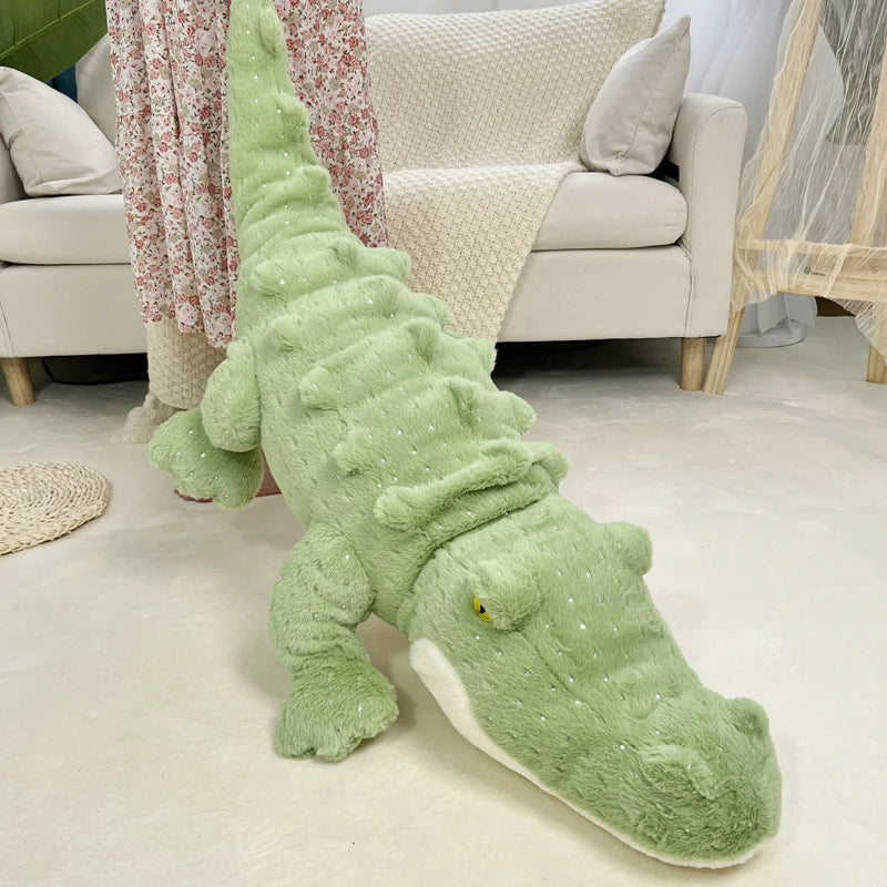 Chompy the Giant Fluffy Alligator Sofa Plush