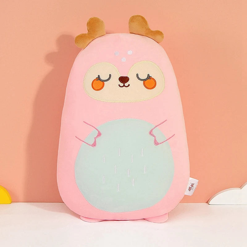 Plump Kawaii Rabbit Cat Fox Snuggle Cushion Plushie