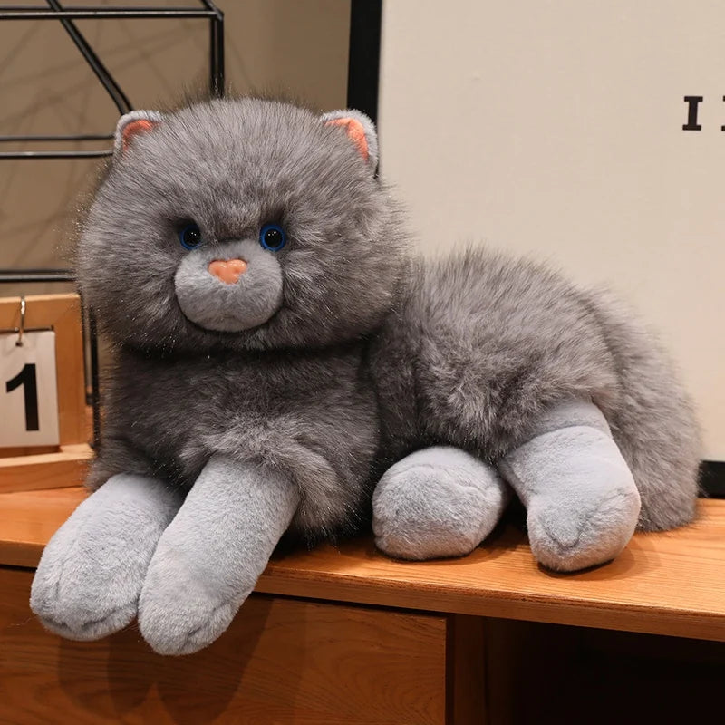 Lifelike Resting Lion Kawaii Plushie