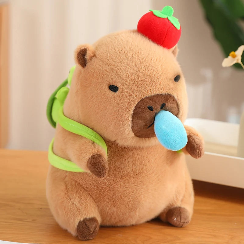 Capy the Boba Bread Nose Drop Capybara Plush