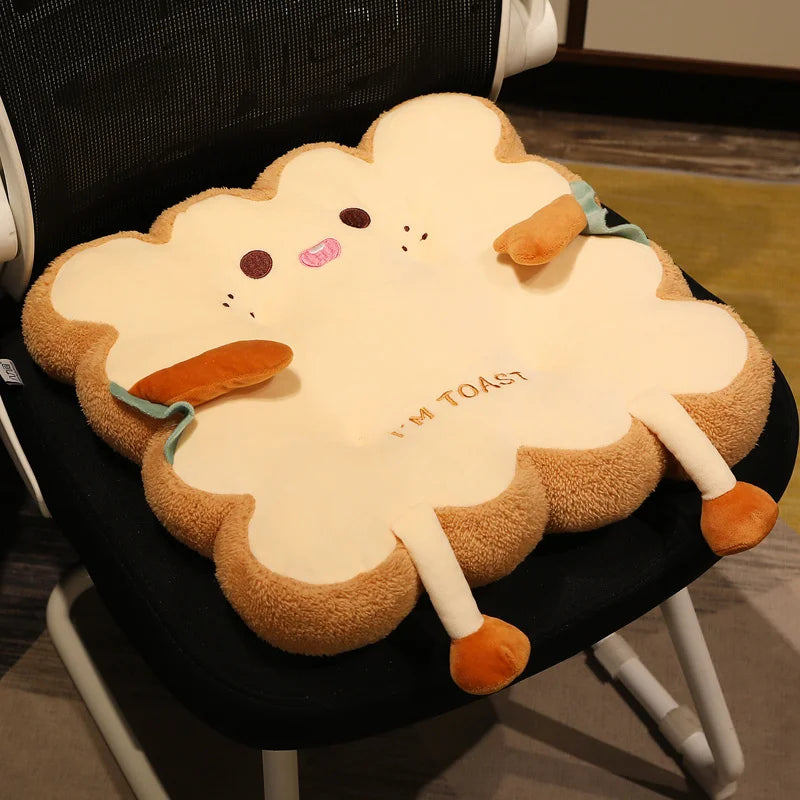 Toasty the Squishy Bread Cushion Plush