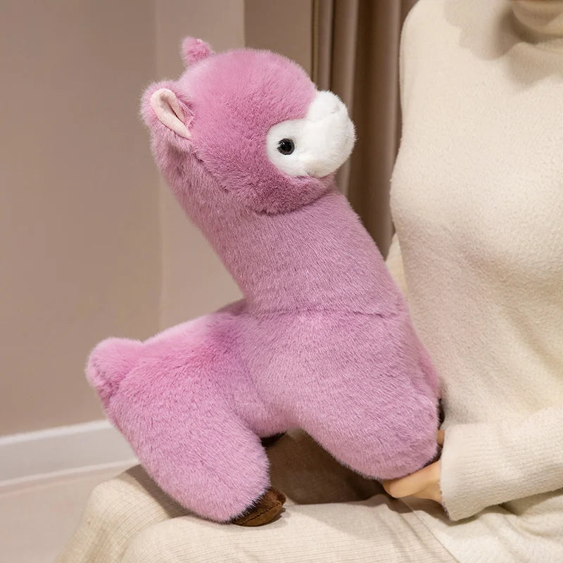 Fluffy Kawaii Alpaca Lamb Snuggle Plushie