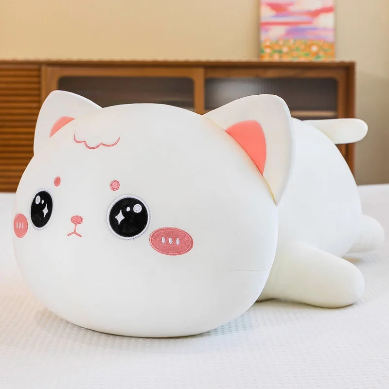 Mochi the Kawaii Long Cat Sofa Cushion Plush