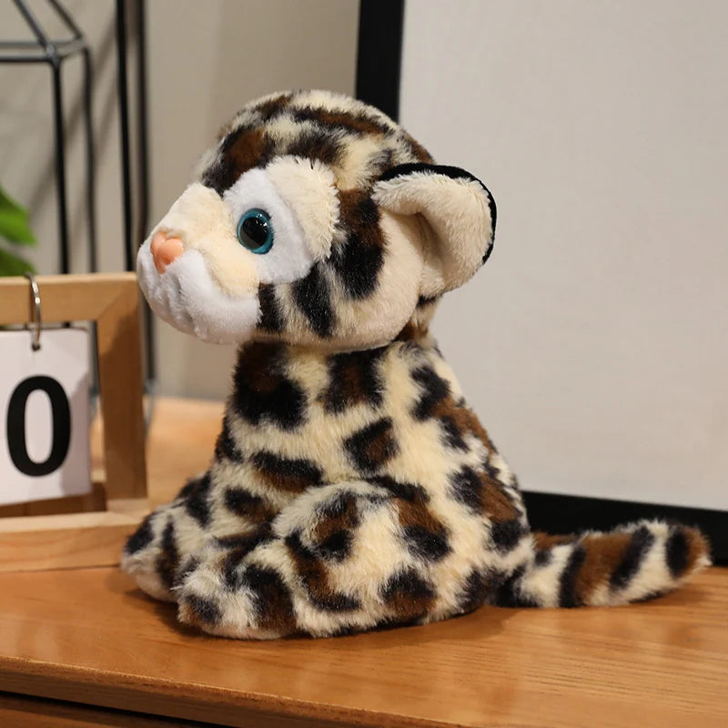 Wild Kawaii Tiger Leopard Snuggle Plushie