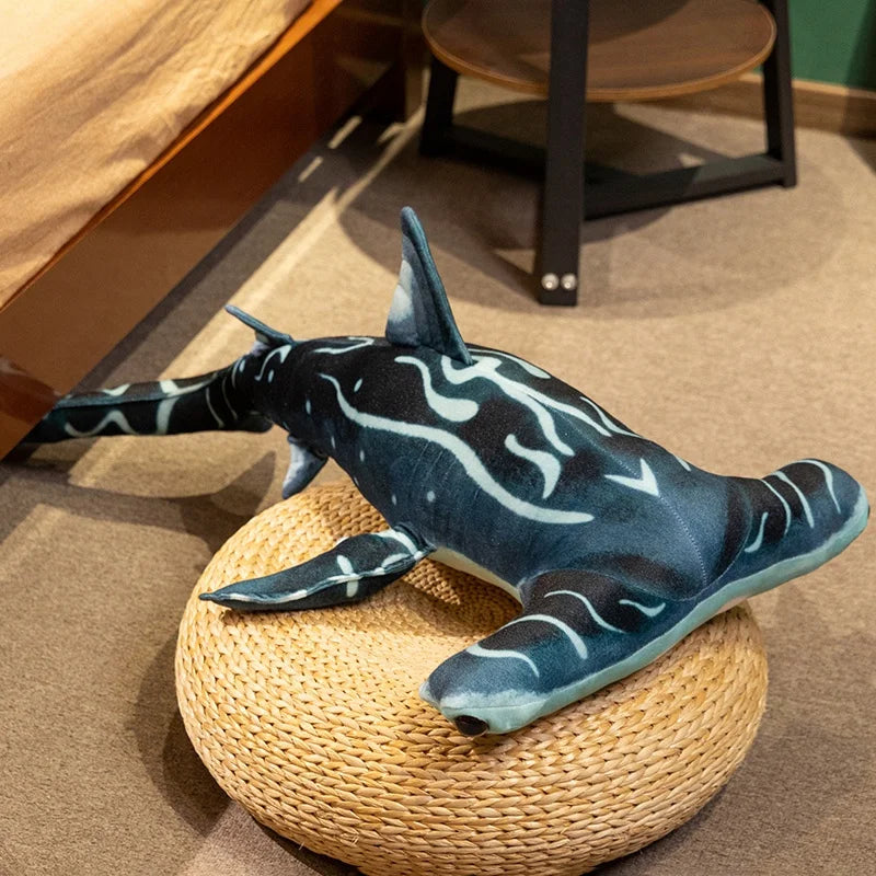 Chompy the Kawaii Hammerhead Shark Snuggle Plushie