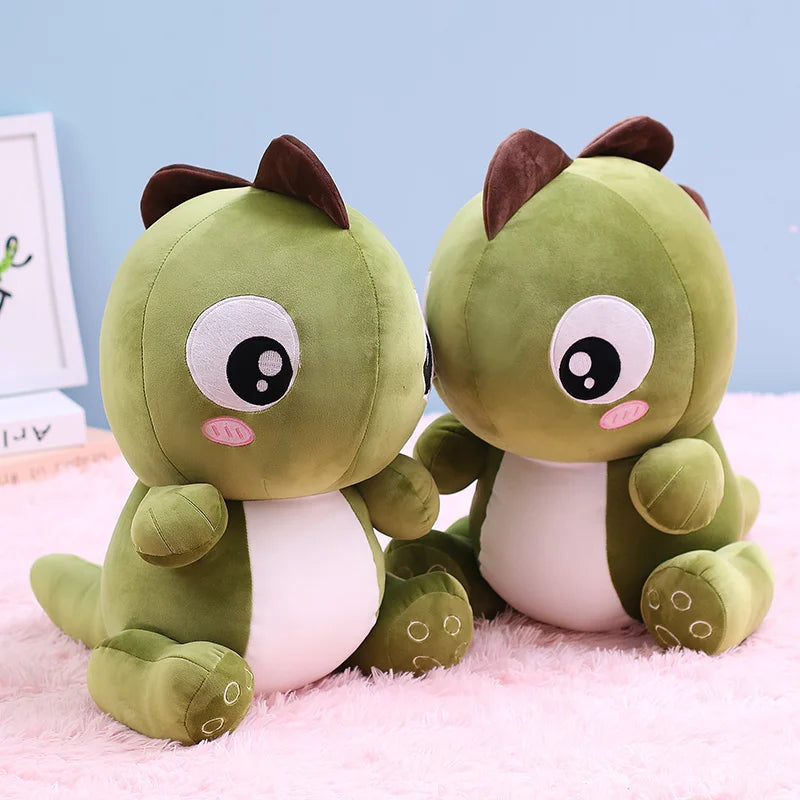 Chonky the Kawaii Big-Eyed Dinosaur Dino Snuggle Plush Pillow