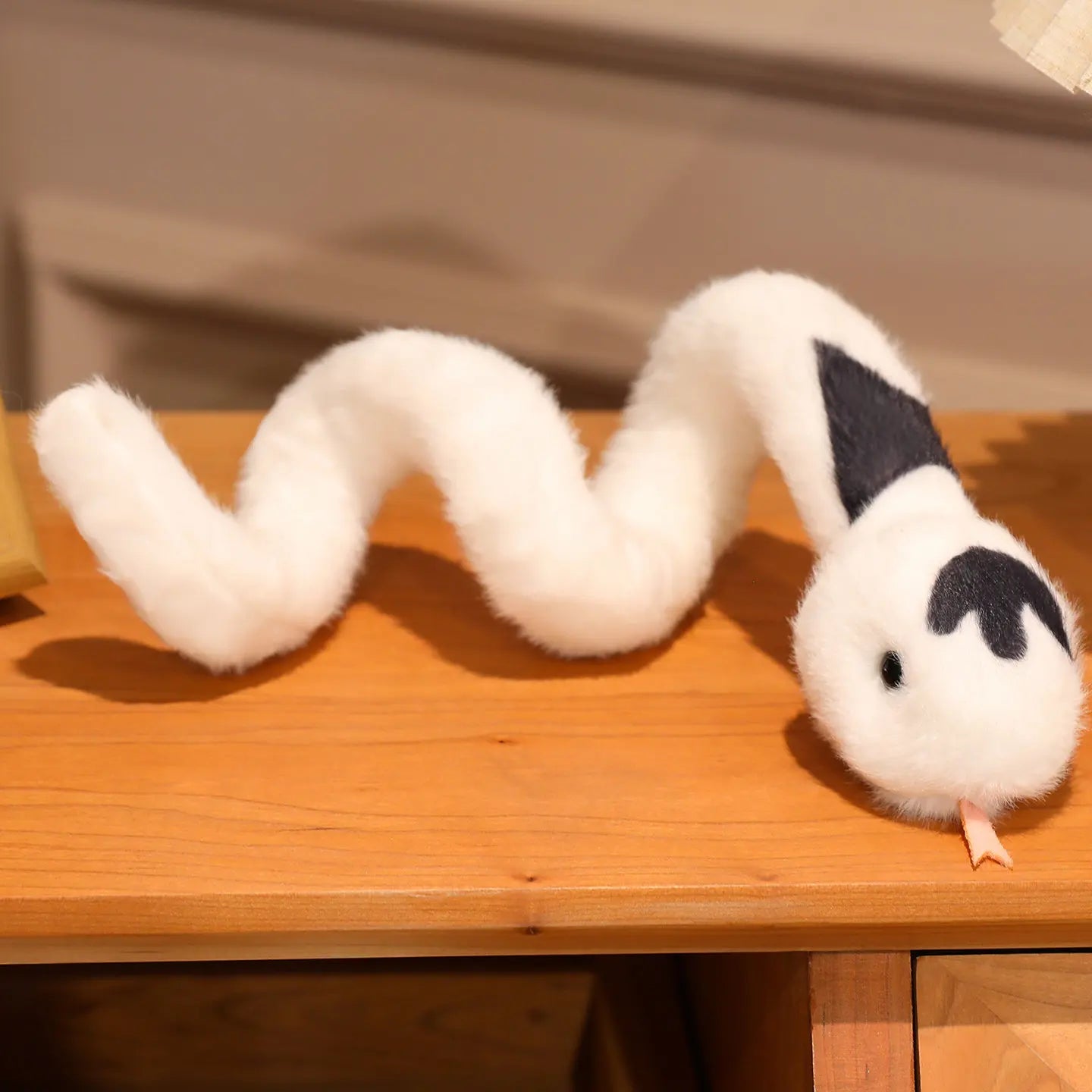 Slithers the Curling Kawaii Snake Snuggle Plushie