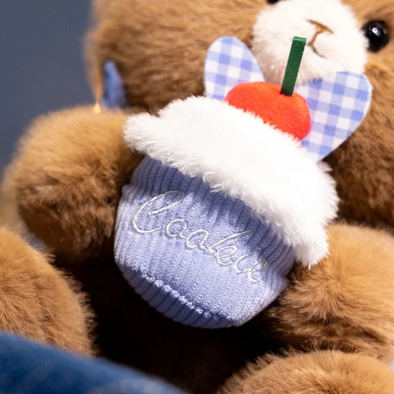Boba the Happy Kawaii Milk Tea Bear Snuggle Plushie