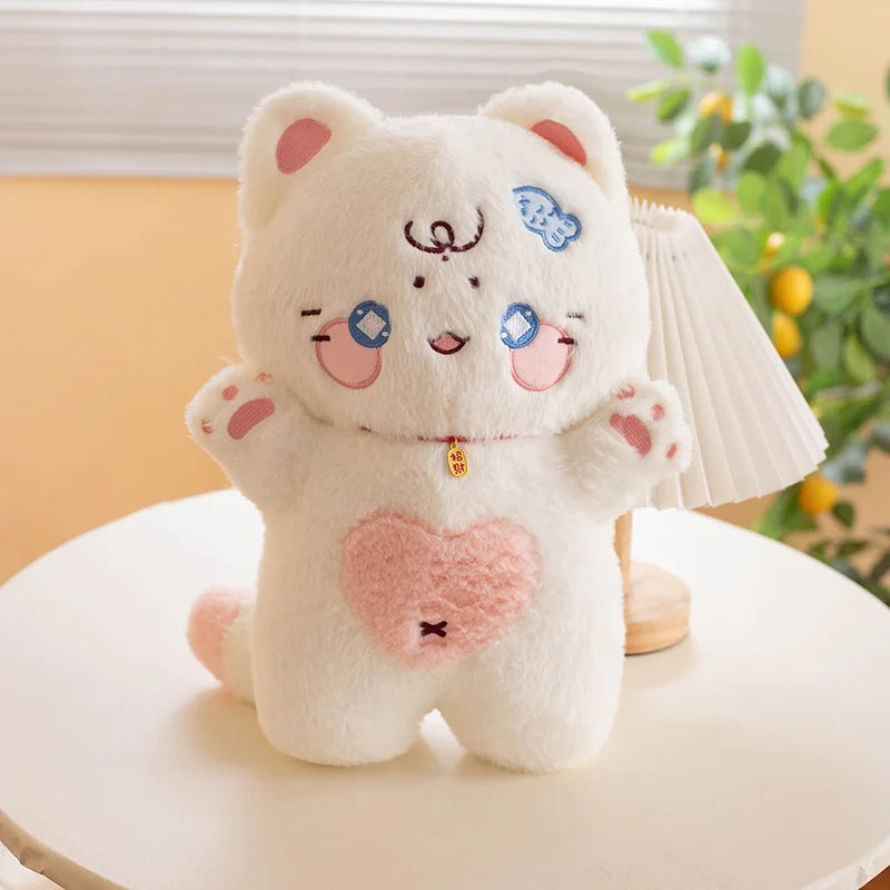 Mochi the Kawaii Cat Nap Plush Cushion