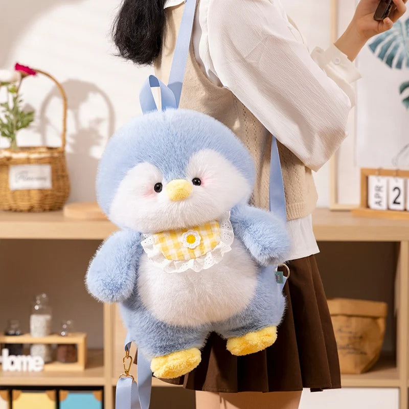 Waddles the Kawaii Penguin Snuggle Backpack