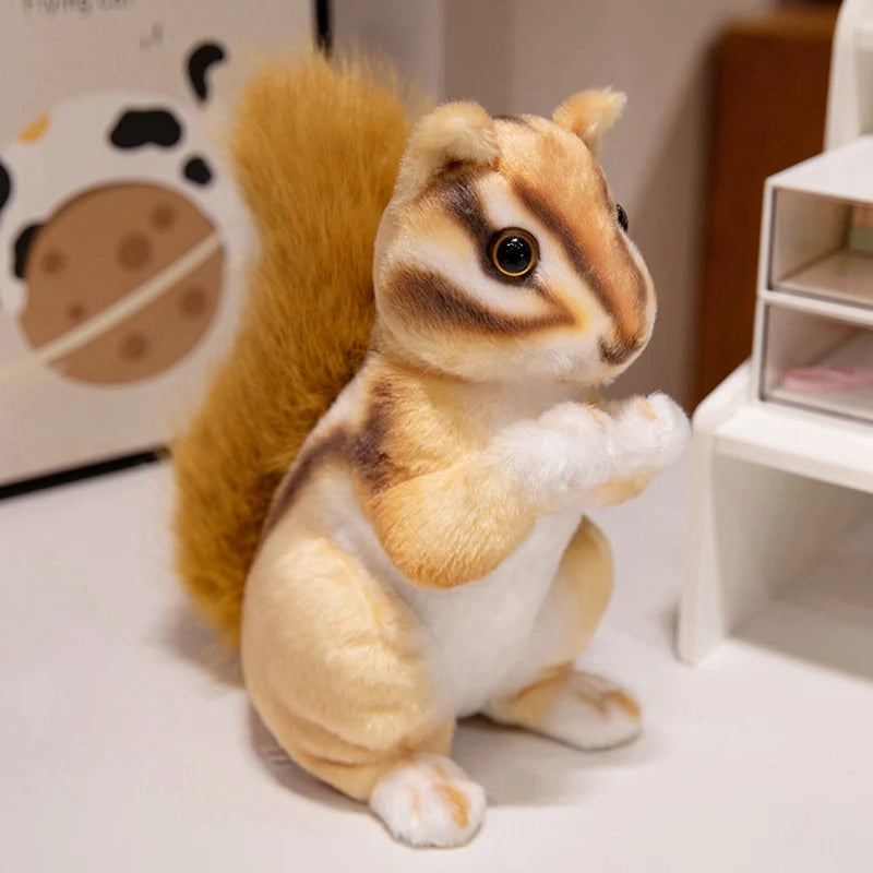 Nutty the Adorable Big Tail Squirrel Plush