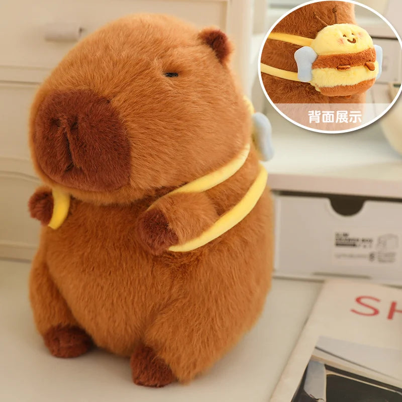 Capy the Kawaii Bee Fluffy Capybara Plush