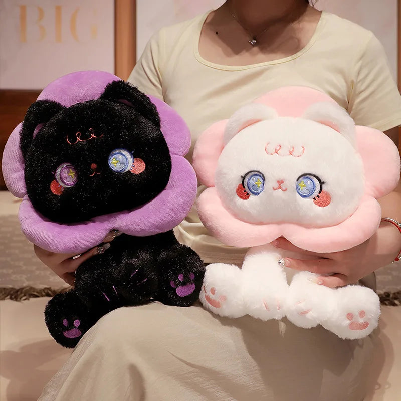 Blossom the Kawaii Floral Cat Plush