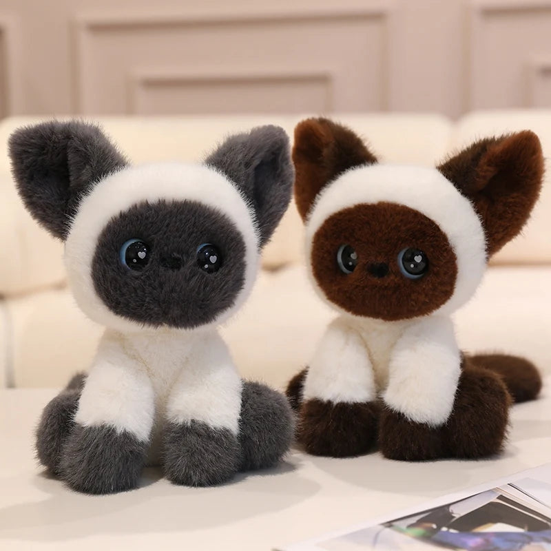 Suki the Kawaii Siamese Cat Hug Snuggle Plush Pillow