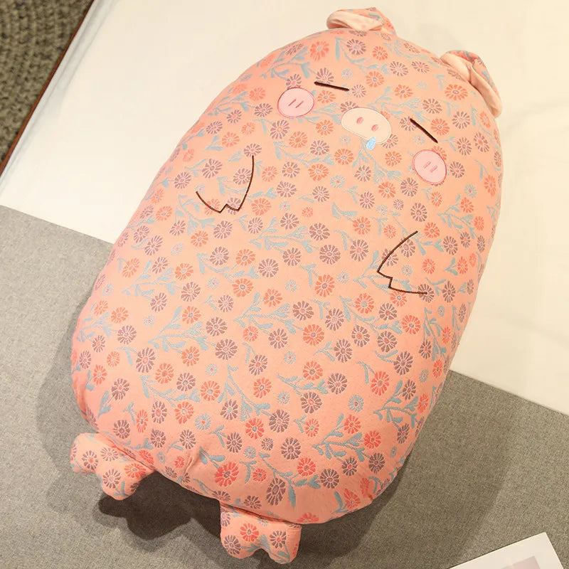 Long Sleepy Animal Plush Pillow Collection