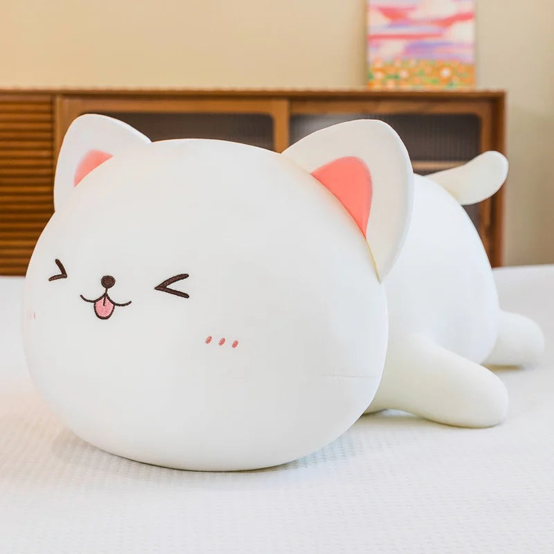 Mochi the Kawaii Long Cat Sofa Cushion Plush