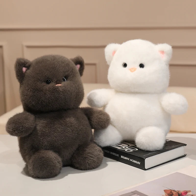 Dreamy White Cat Plushie