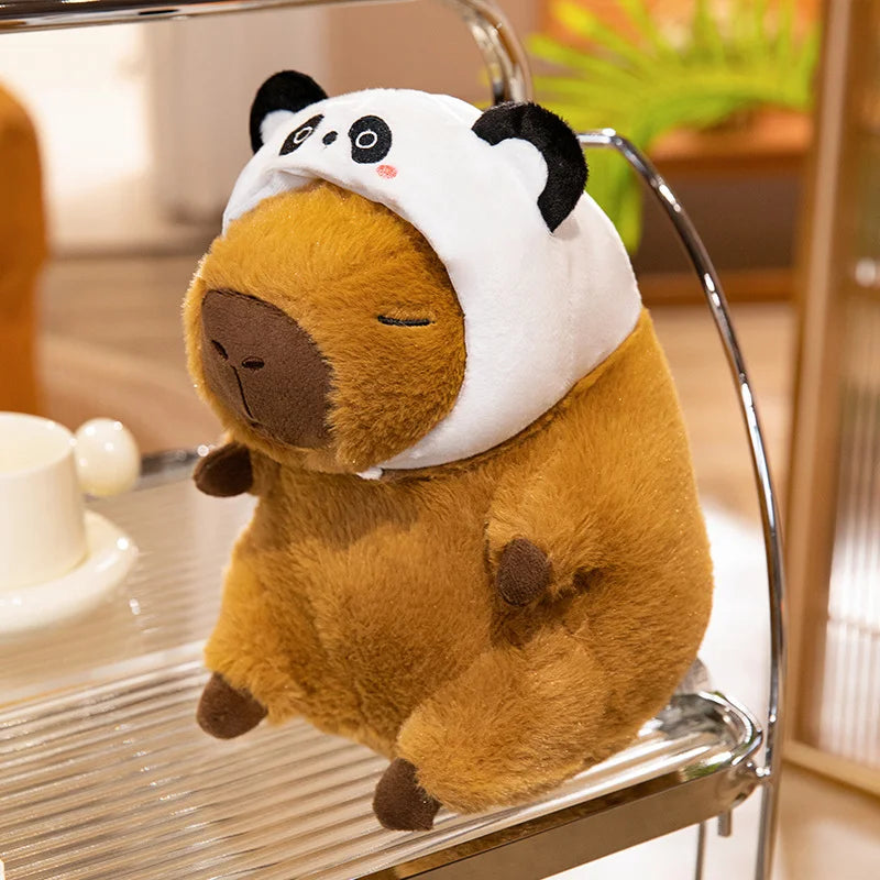 Capy the Shape-Shifting Panda Rabbit Capybara Plushie