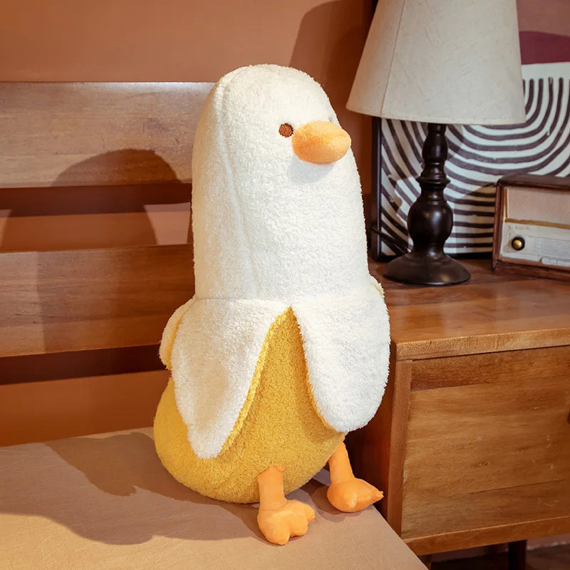 Sunny the Chonky Banana Duck Snuggle Pillow