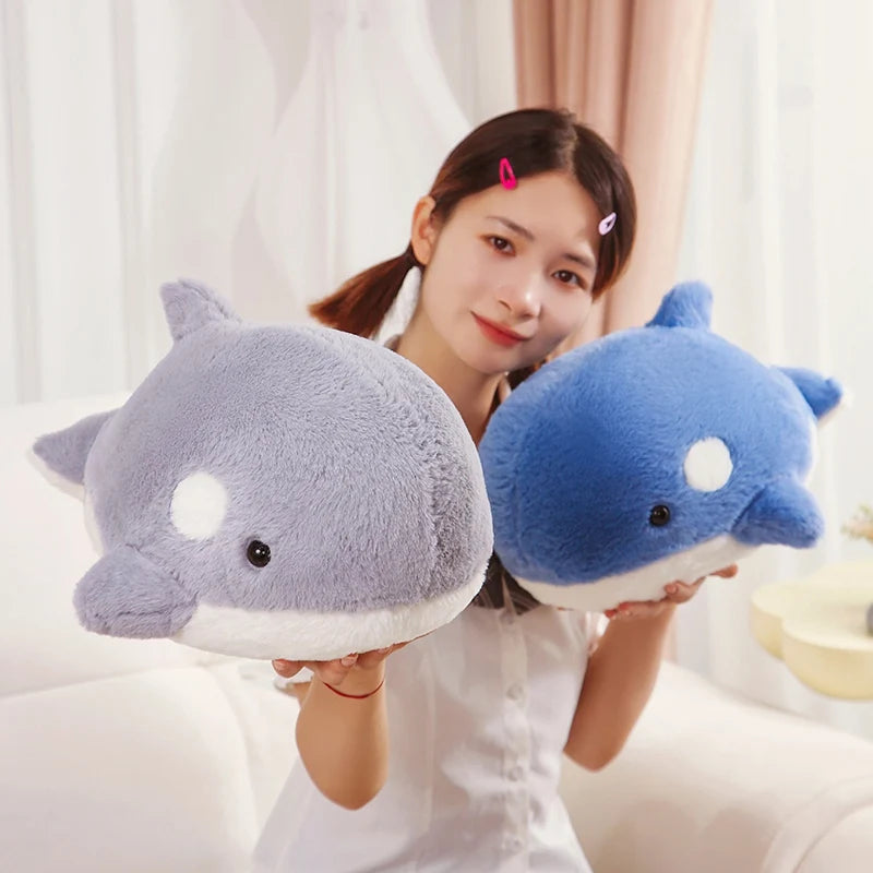Oreo the Round Chubby Orca Whale Soothing Plushie
