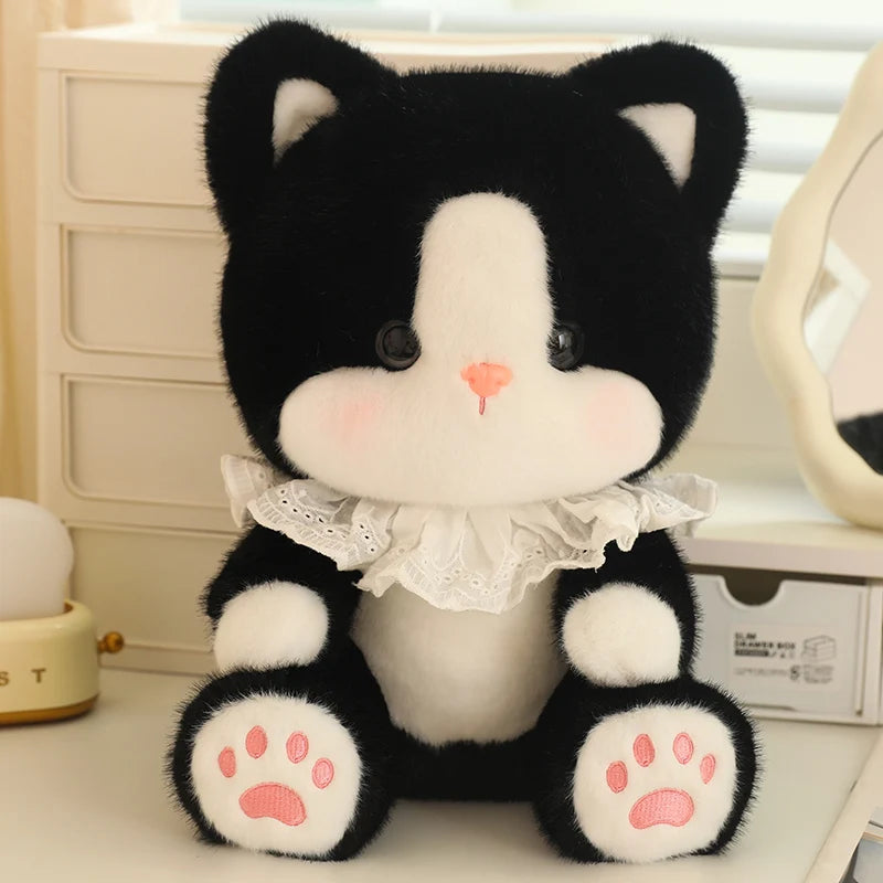 Snuggly Kawaii Cozy Kitten Cat Snuggle Plushie