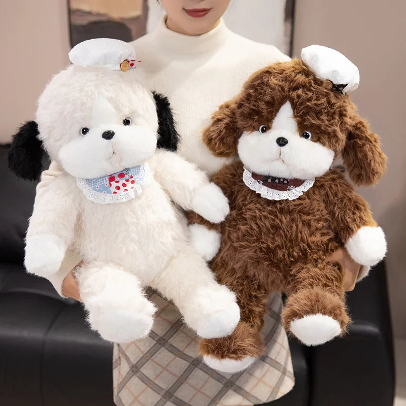 Biscuit the Soft Kawaii Puppy Sleeping Plushie