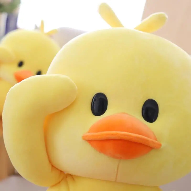 Ducky the Chubby Yellow Duck Plush Pillow