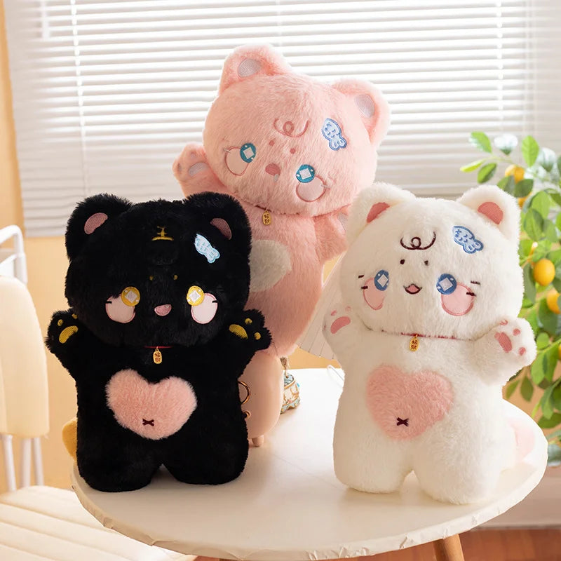 Mochi the Kawaii Cat Nap Plush Cushion