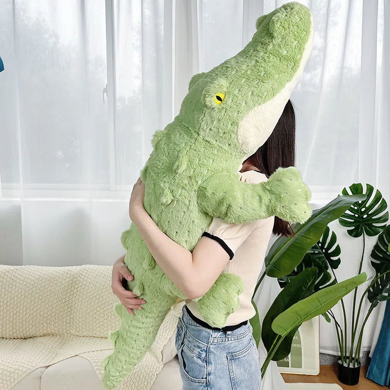 Chompy the Giant Fluffy Alligator Sofa Plush