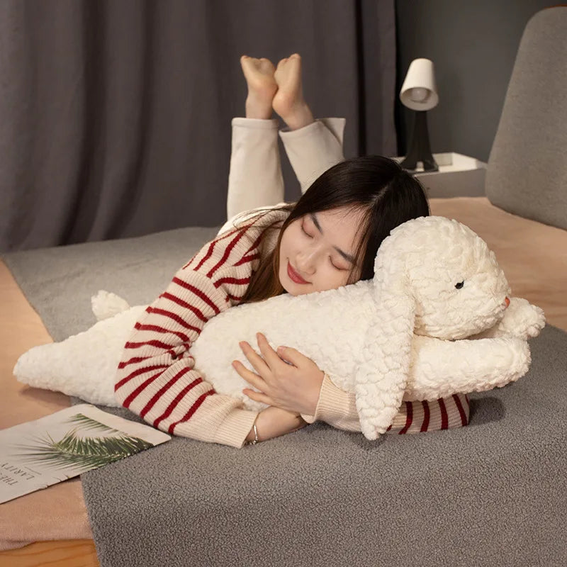 Bun Bun the Kawaii Long Rabbit Dog Body Plush Pillow