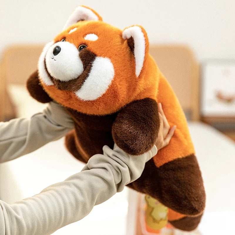 Fluffy Dino Red Panda Koala Fox Stuffed Plushie Set