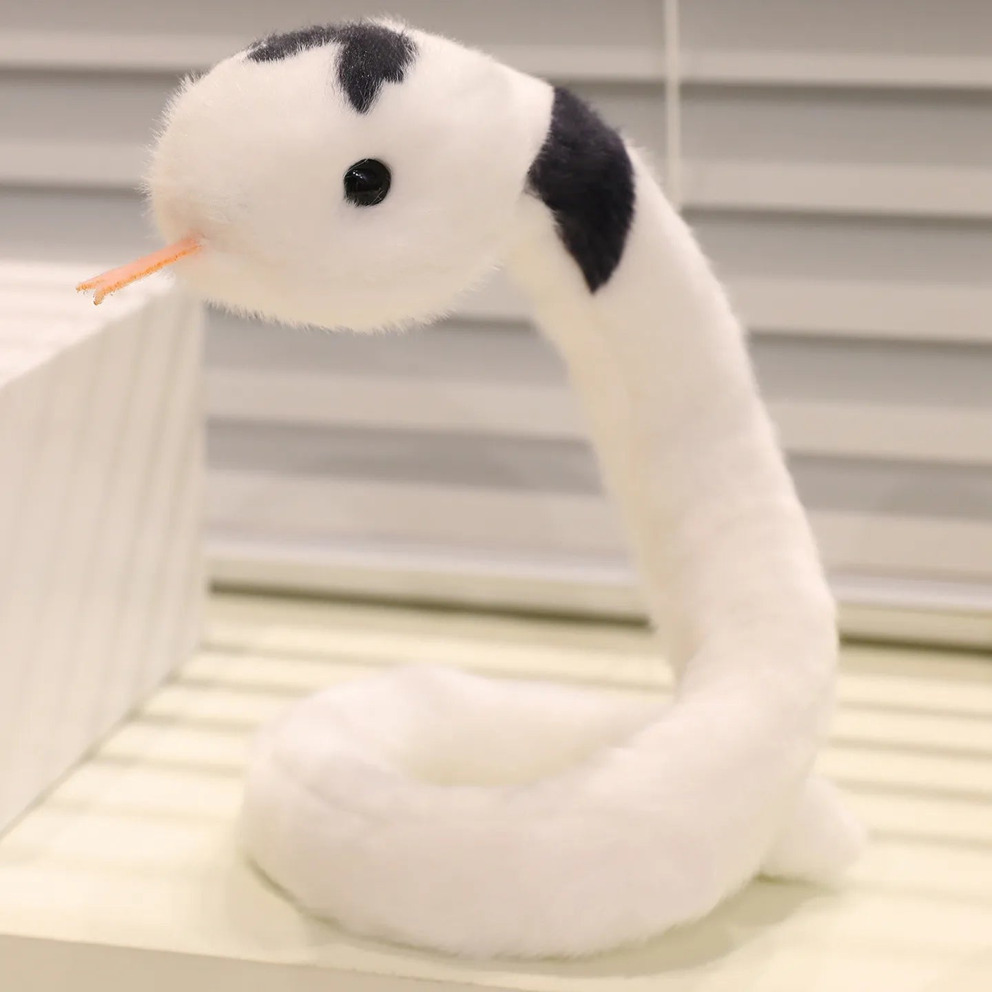 Slithers the Curling Kawaii Snake Snuggle Plushie