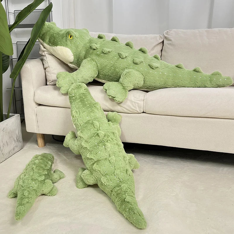 Chompy the Giant Fluffy Alligator Sofa Plush