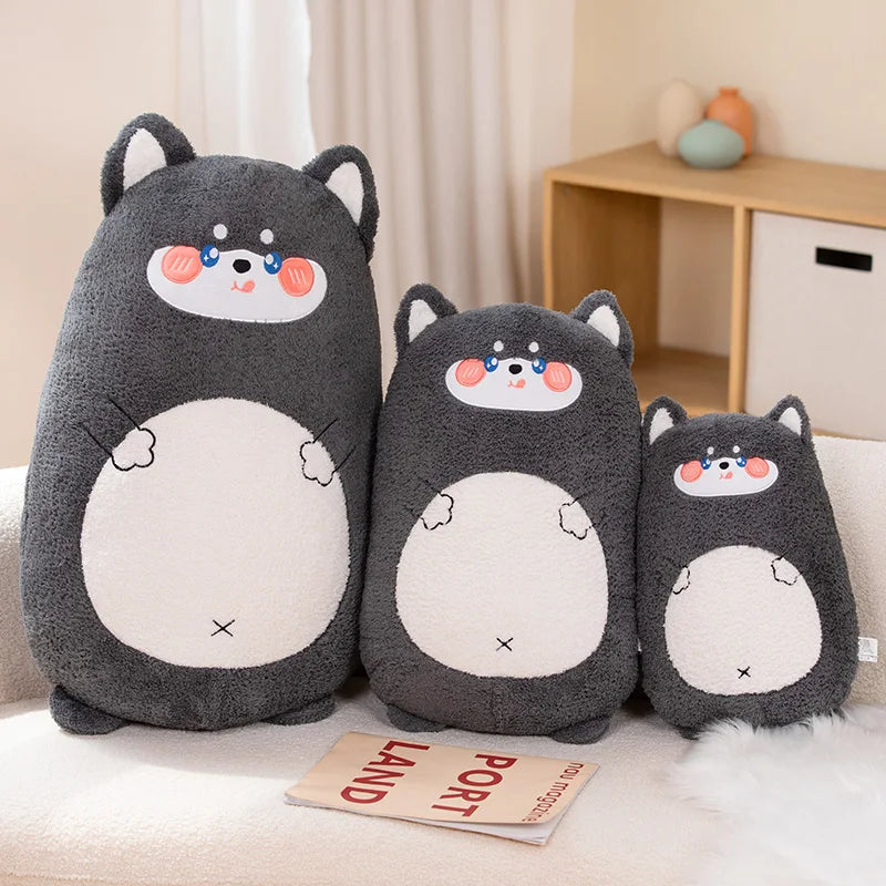 Chubby Kawaii Zoo Animal Snuggle Plush Pillow Collection
