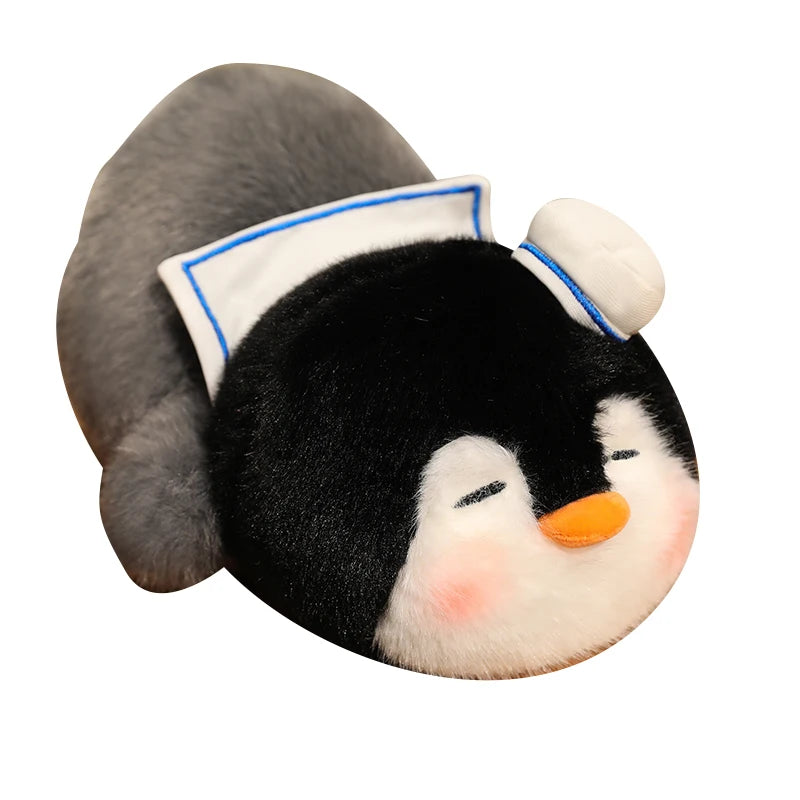 Cozy Kawaii Penguin Snuggle Plush Pillow