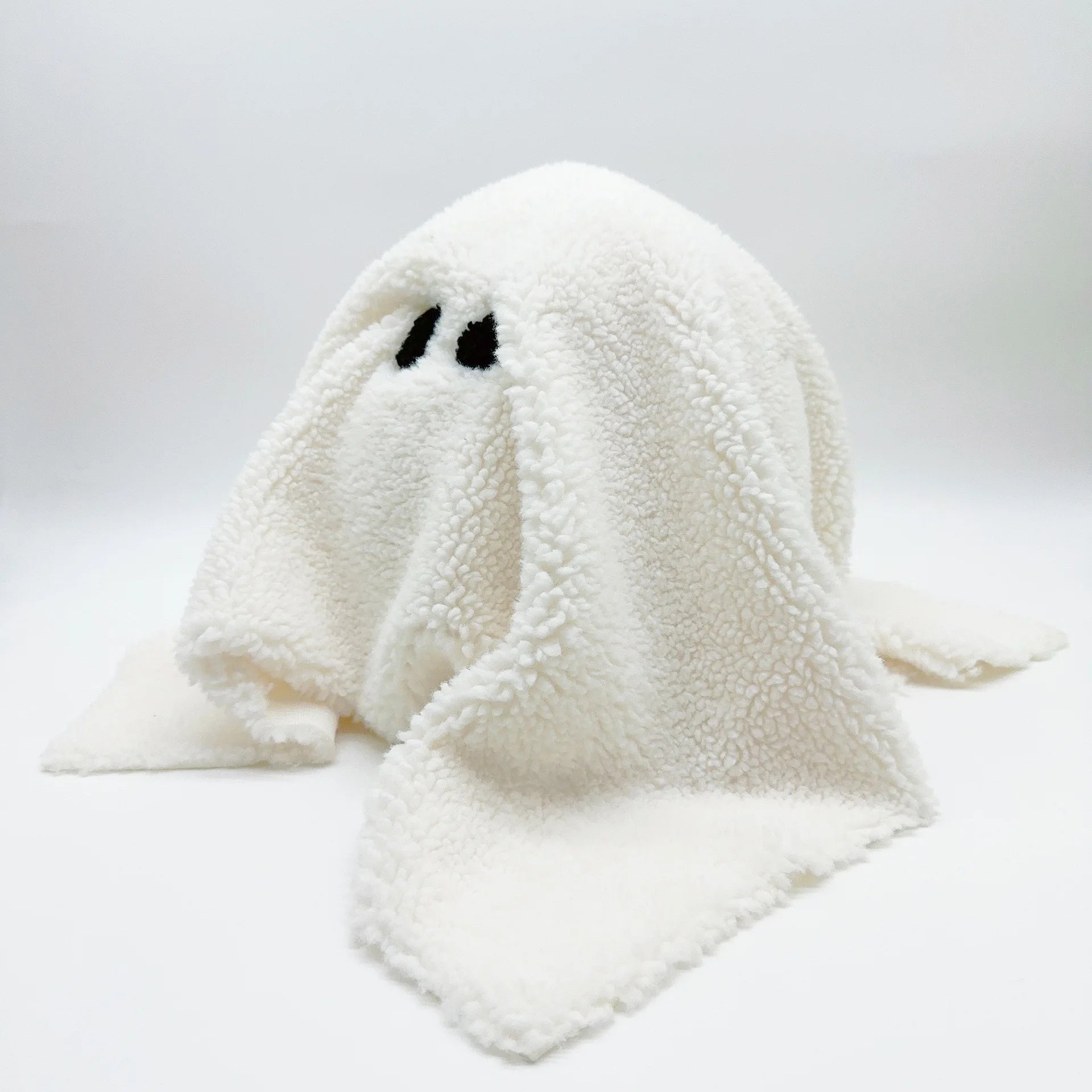 Boo the Kawaii Fat Pumpkin Ghost Plush Pillow