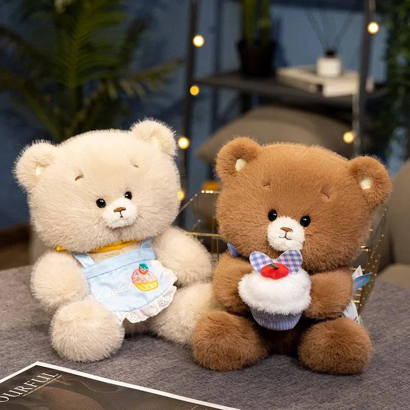 Boba the Happy Kawaii Milk Tea Bear Snuggle Plushie