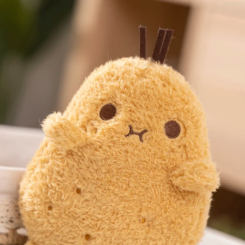 Goldie the Squishy Yellow Potato Plush Pillow