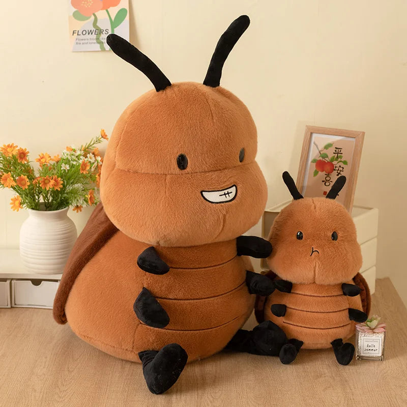 Buzzy the Ant Bee Cockroach Funny Plush Pillow