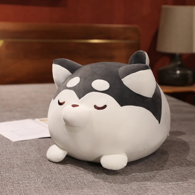 Shiba the Chonky Lying Fat Shiba Inu Sleeping Pillow
