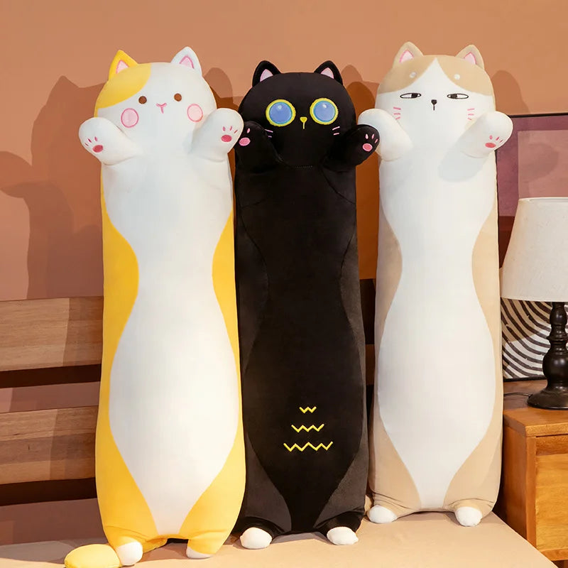 Stretchy the Sleepy Long Cat Nap Pillow