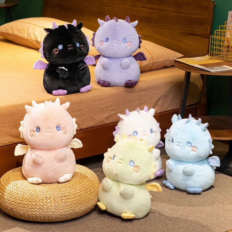 Drago the Flying Winged Kawaii Dragon Snuggle Plushie
